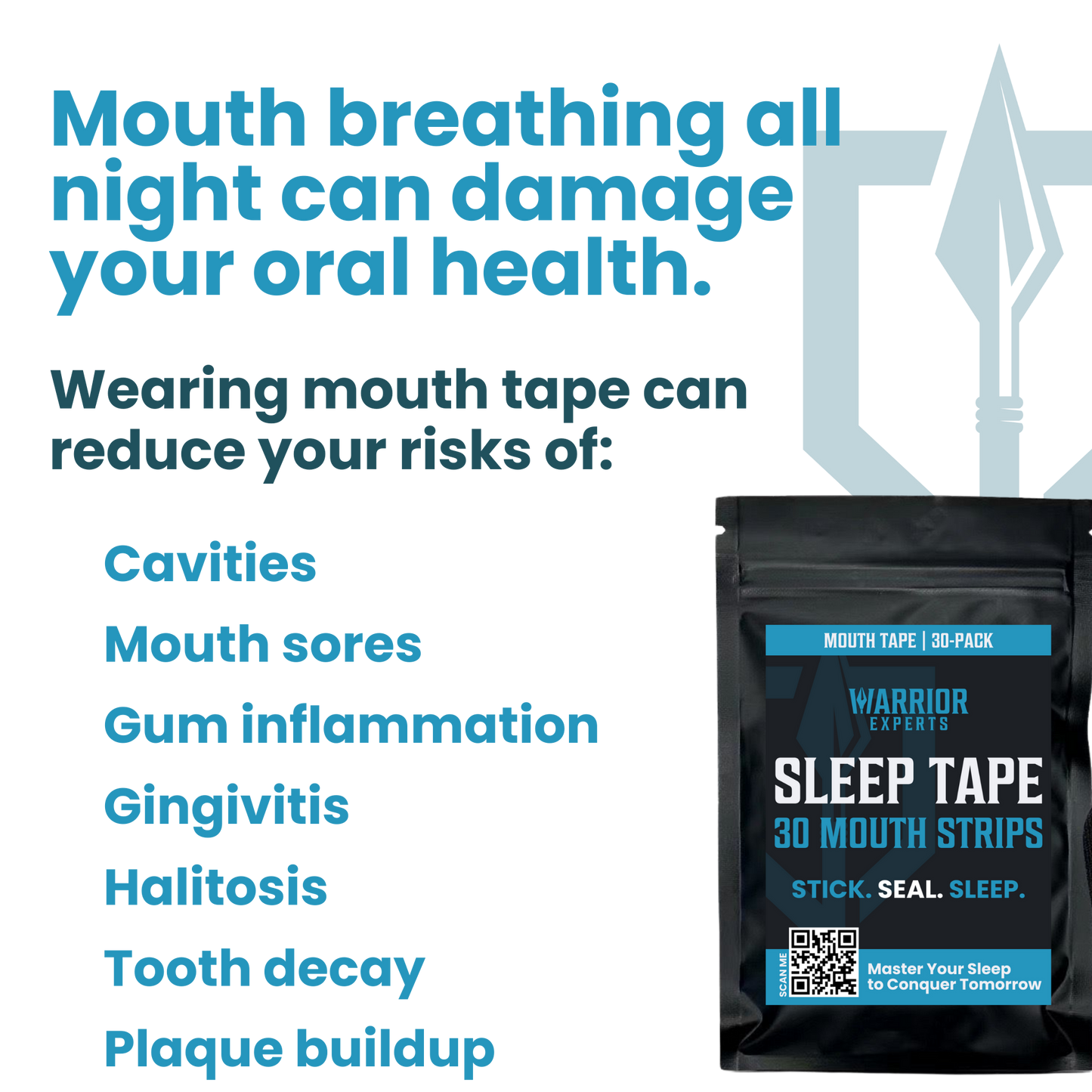 how mouth tape protects Oral health