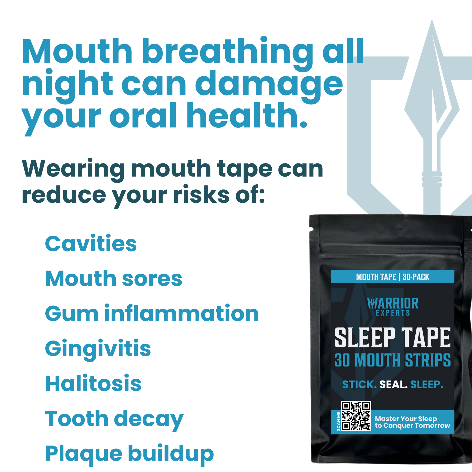 how mouth tape protects Oral health